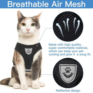 ™Purfectly Pawesome Pets CozyCat Pet Harness And Leash - Purfectly Pawesome Pets