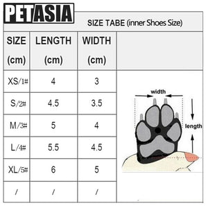 ™Purfectly Pawesome Pets Petasia Winter Pet Dog Shoes Warm Snow Boots Waterproof Fur 4Pcs - Purfectly Pawesome Pets