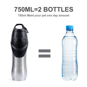 ™Purfectly Pawesome Pets Stainless Steel Pets Drinking Water Bottle - Purfectly Pawesome Pets
