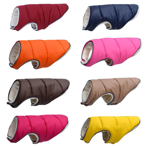 ™Purfectly Pawesome Pets Warm Winter Dog Clothes Reflective Vest Comfortable Fleece Pet Coat For Small Medium Large Dogs - Purfectly Pawesome Pets