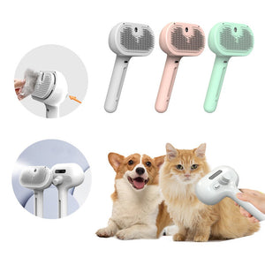 ™Purfectly Pawesome Self Cleaning Pet Hair Remover with Misting Feature - Purfectly Pawesome Pets